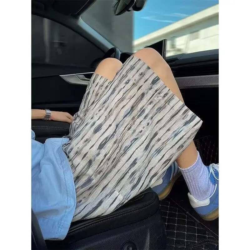 

Новые летние мужские спортивные брюки-капри в американском стиле, повседневные, свободного кроя, тонкие, для активного отдыха, из полиэстера, для молодежи