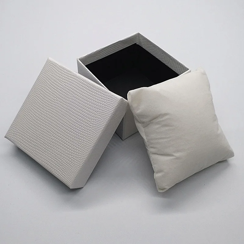 الليتشي نمط ساعة صندوق مجوهرات التفاف علبة التعبئة والتغليف سوار صندوق تخزين فو الجلود والمجوهرات حالة منظمة هدية العرض