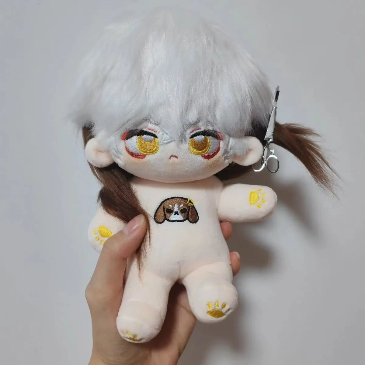 

20cm Reverse 1999 Rabbit Cotton Plush Doll Cute Stuffed Toy Angry Nubby Plushie Figure Keychain Pendant Birthday Gift