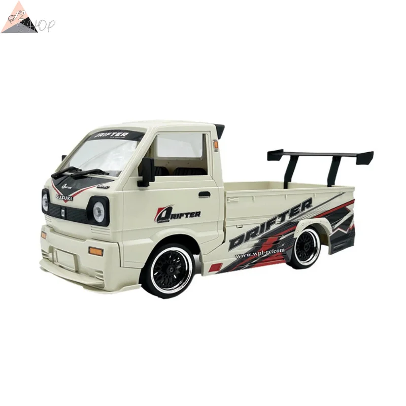 

WPL D14S 1:10 Scale RC Drift Car Brushless Motor with Low-Profile Body Kit Full Function Remote Control Vehicle