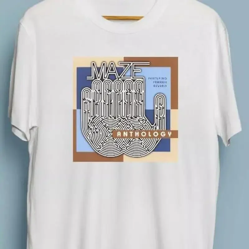 Vintage Maze W Frankie Beverly 70S T Shirt White All Size