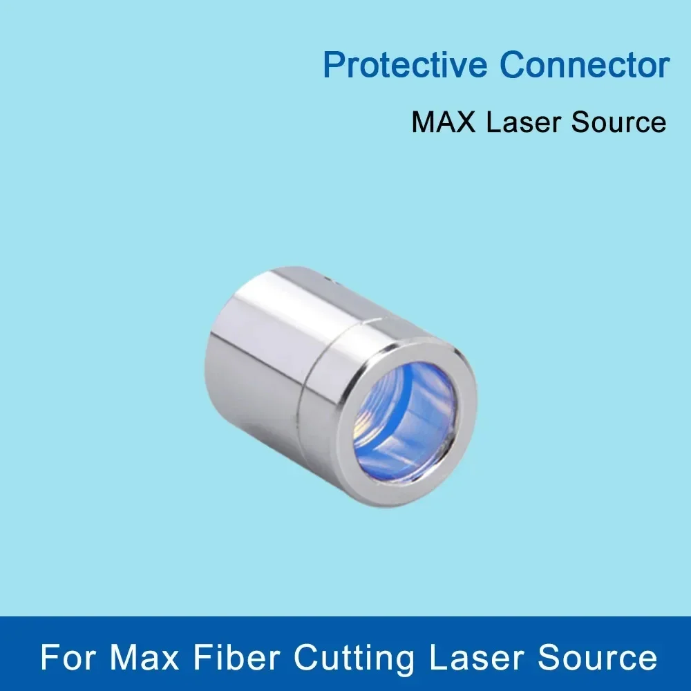  MAX QBH Fiber Laser Source Output Protective Connector Lens Group With Cap for MAX Cutting Machine Laser Generator