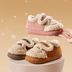 Детская Зимняя Обувь Comfort Kid Cotton Shoe 2023 Winter New Plush Boy Snow Boots Warm Girl Casual Shoes Kid Shoes Zapatos Niña