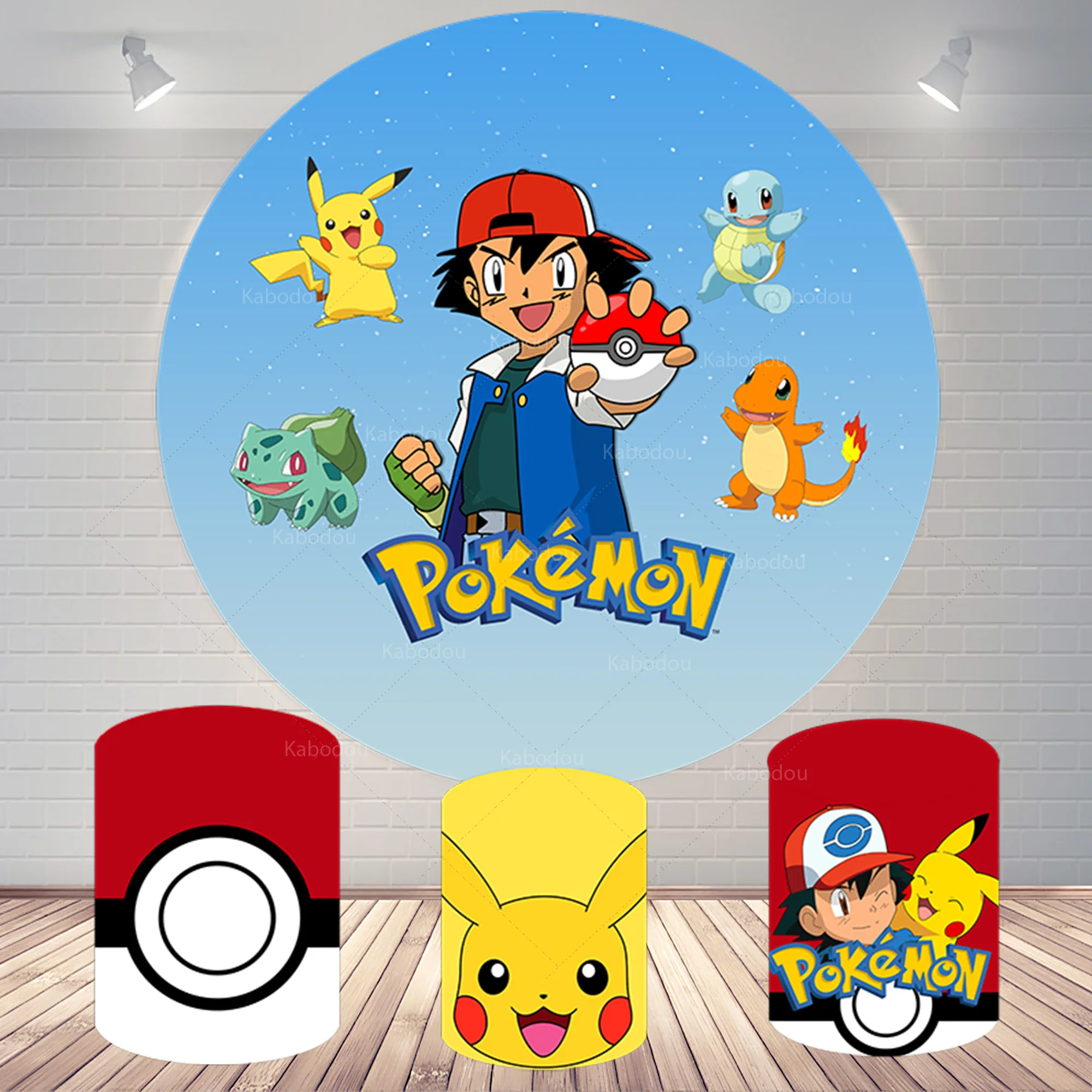 pano-de-fundo-redondo-pokemon-capa-elastica-takara-tomy-pikachu-chuveiro-de-bebe-decoracao-de-cilindro-banner-de-suporte