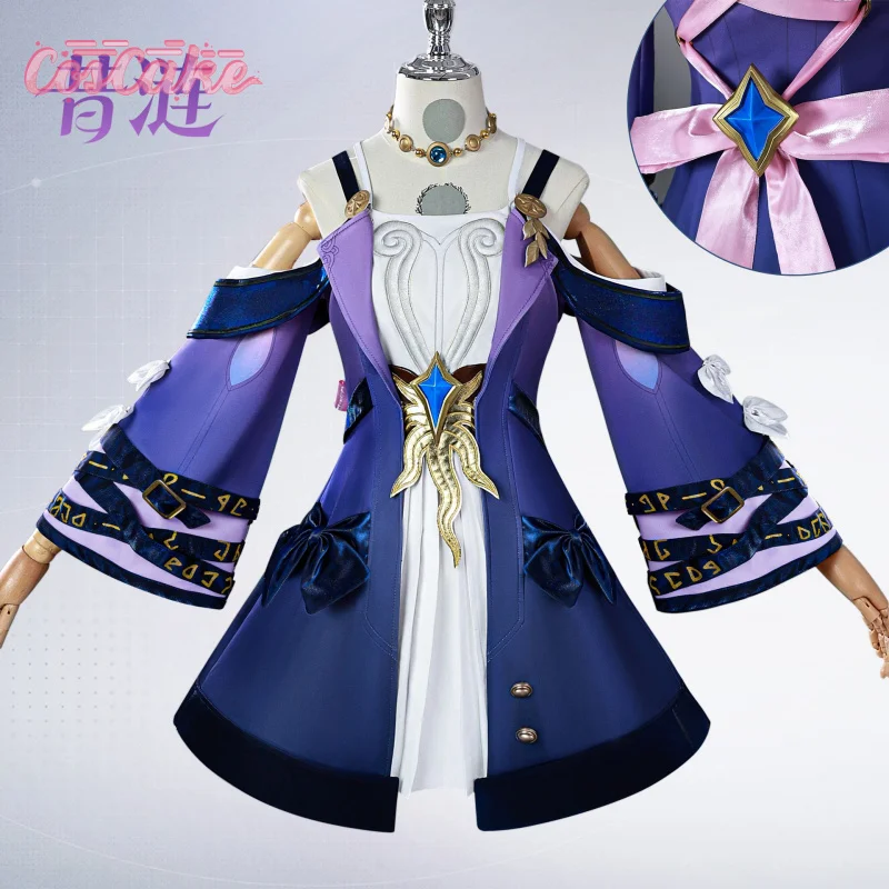 

Honkai：Star Rail Cyrene Cosplay Costume Uniform Halloween Carnival Party Christmas Play Role Clothes Clothing for Women