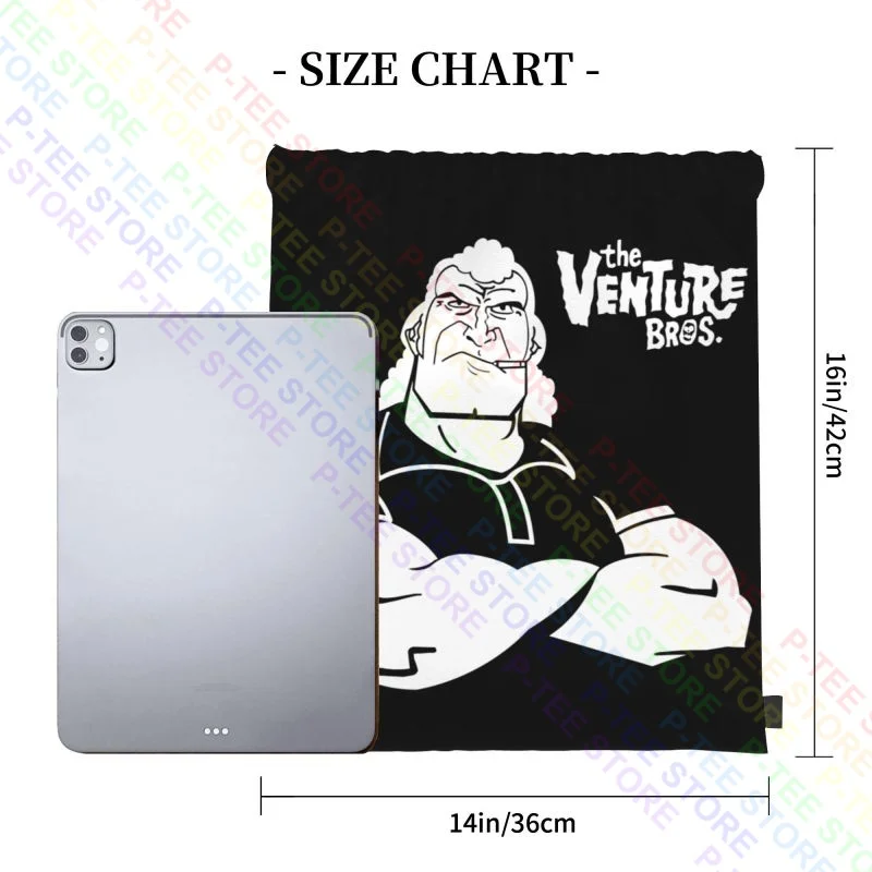 Brock Samson The Venture Bros Murder Machine Drawstring Bags Gym Bag School New Style Eco Friendly School Sport Bag