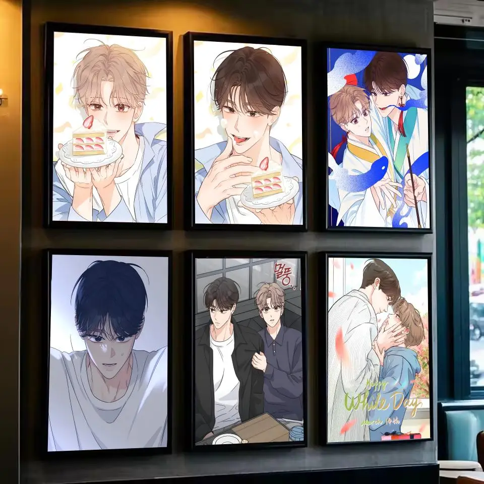 Bl Manga A-Alpha Trauma Poster Poster Waterproof HD Wall Art Decal Self-Adhesive Aesthetic Decor For Home Living