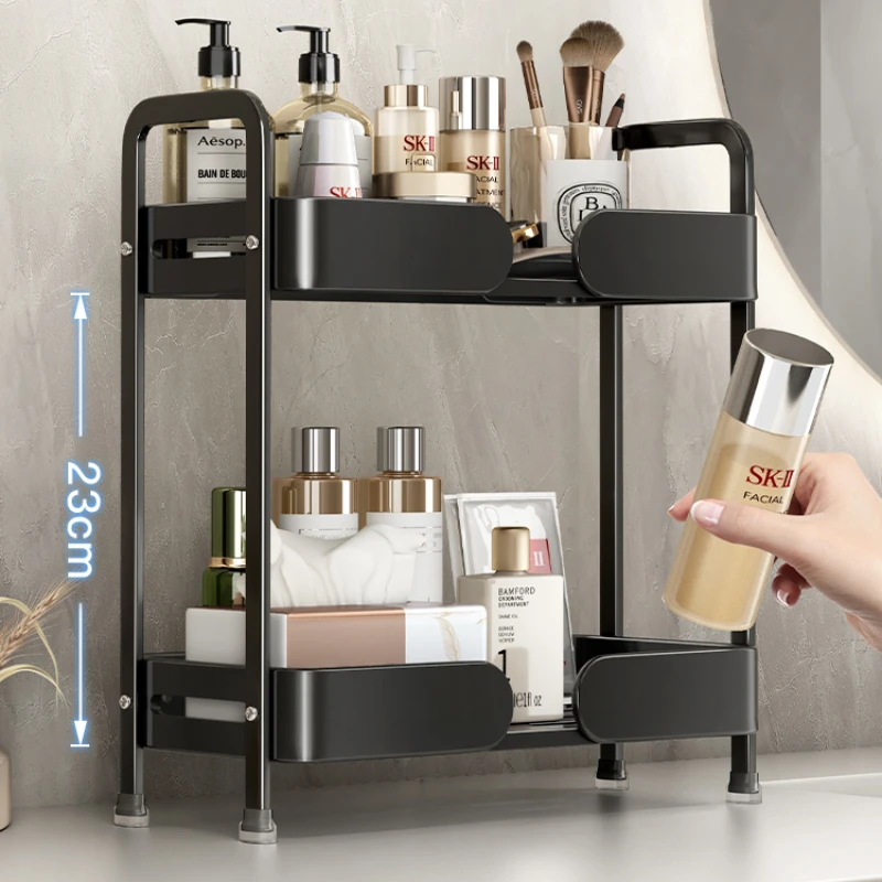 Multi-layered Cosmetic Storage Racks,Home Organizer Skincare Gadgets,Household Shelves Perfume Organizer，Beauty Storage Solution