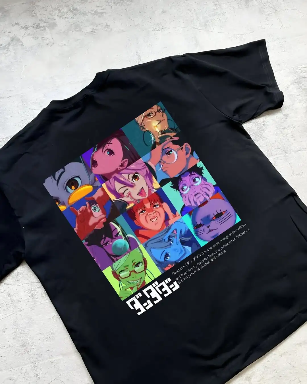 Dandadan T-Shirt Women Men Oversized Y2k Short Sleeve Funny Anime Pure Cotton Casual Harajuku Streetwear Female Male Clothing