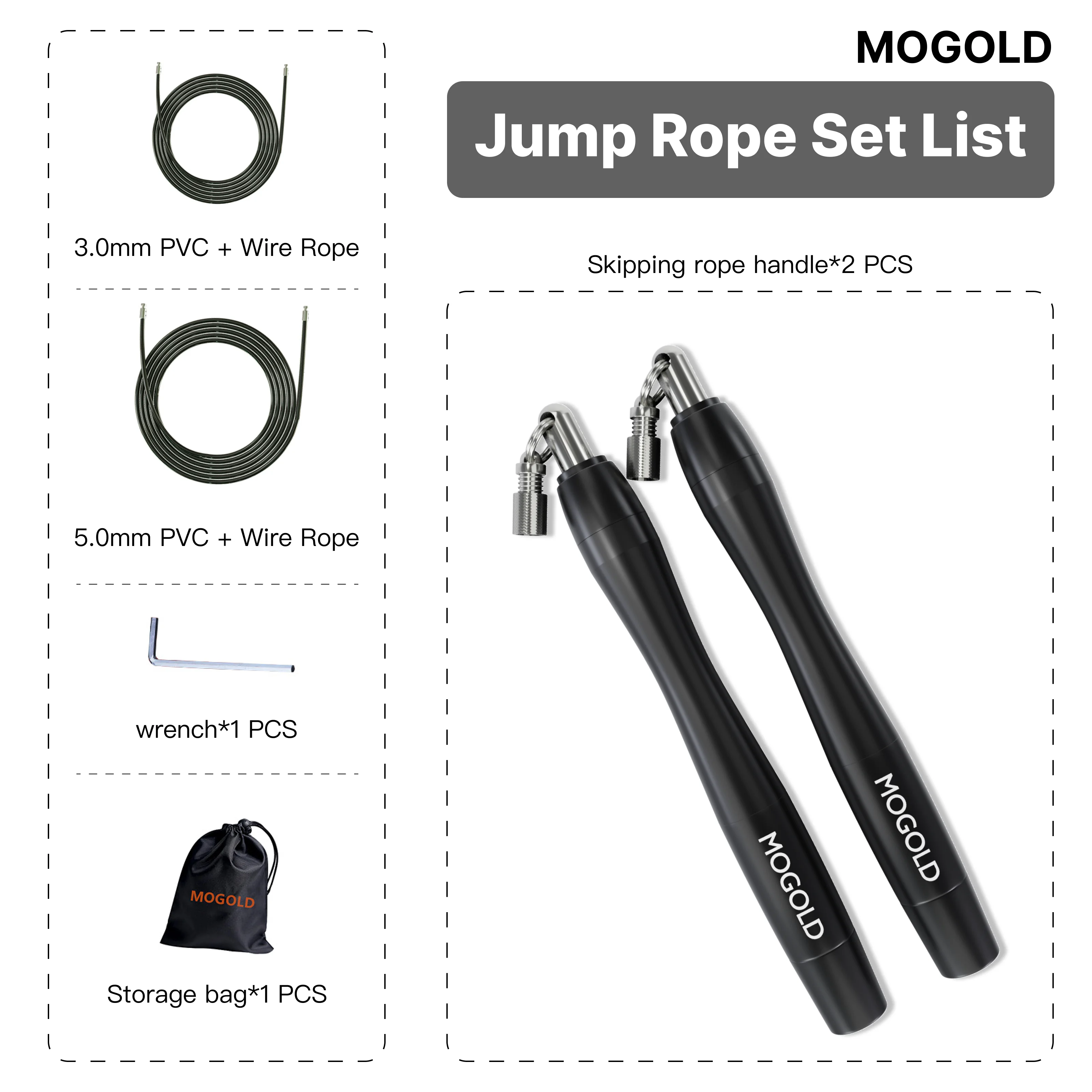 Double Rope Jump Rope, Exercis - Speed Skipping Rope recension och pris