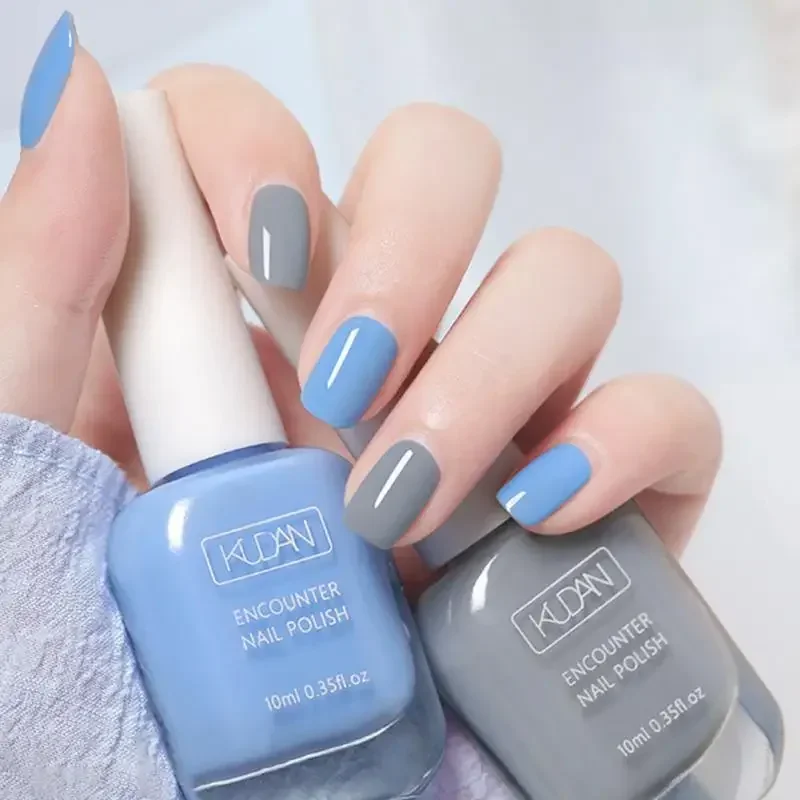 40 kleuren nagellak normaal zonder lamp kunst manicure semi-permanente vernis sneldrogend scheurbaar langdurige nagelgellak