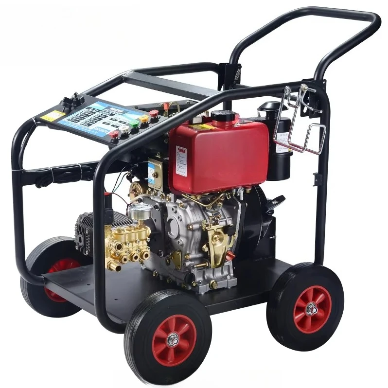 5000 Psi Industrial High Pressure Car Washing Machine 500Bar Power Cleaner With Water tank