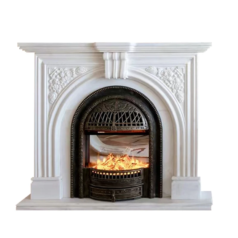 

Французский мраморный камин, резьба по камню, камин, европейская гостиная, американский фон, стена Runlong, резьба по индивидуальному заказу