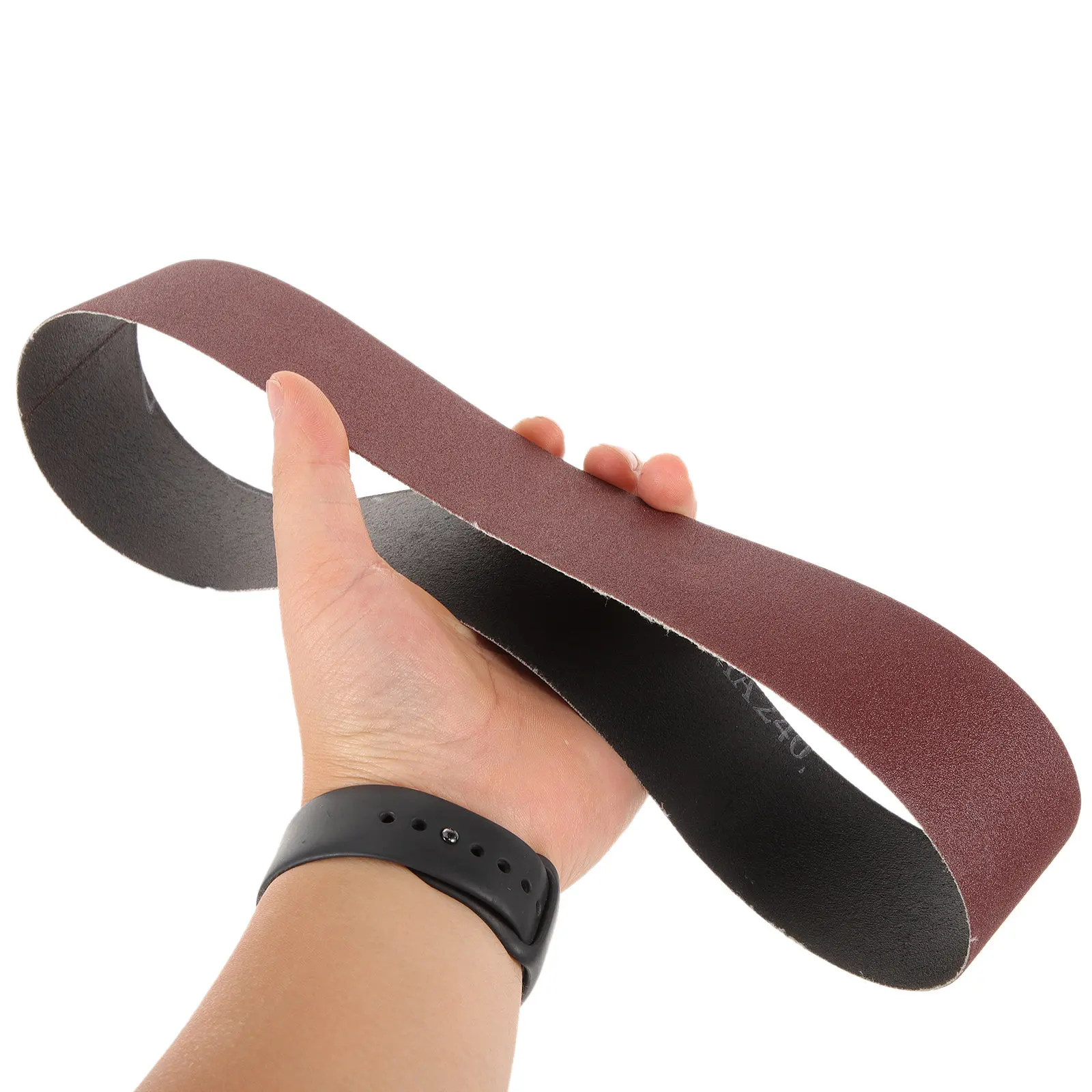 240-Grit Sanding Belt Multi-Functional Wood Metal Sanding Band Efficient Precision Abrasive Sander Accessory Belt Sander Paper