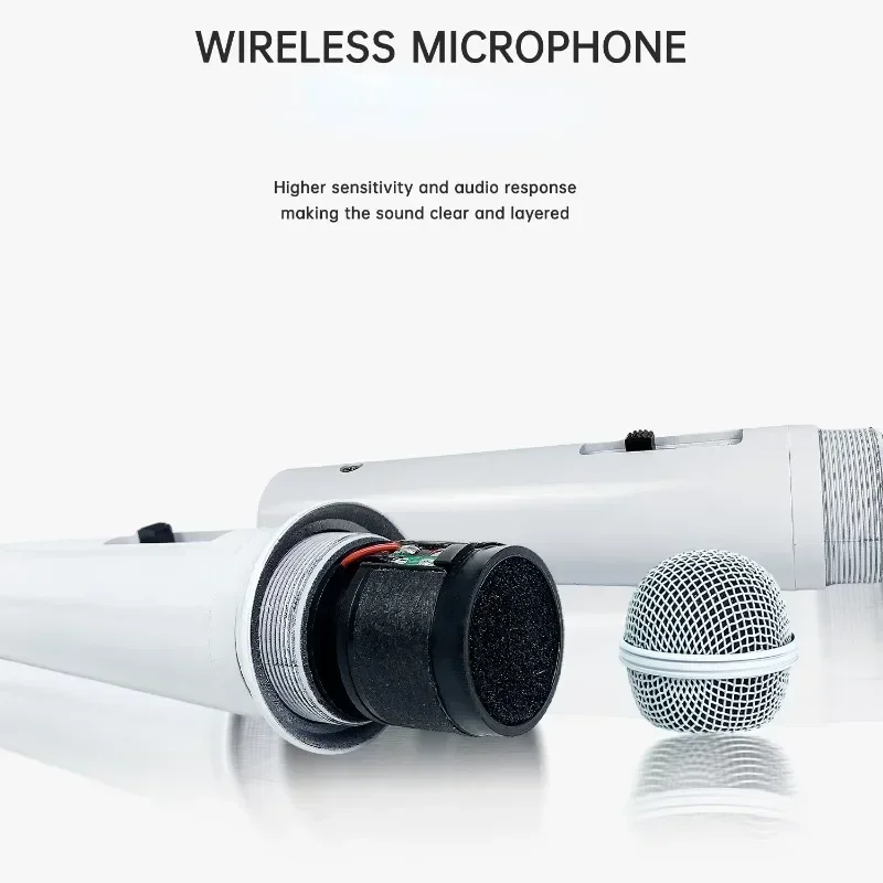 For GAM-58W New Karaoke Moving Coil Microphone Wired Microphone For Home Karaoke Singing With Wire Audio Microphone.