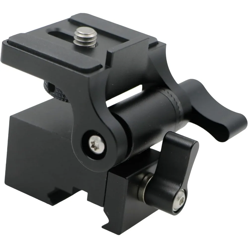 Alvins Camera Monitor Mount with 1/4” Fixed Bracket for ARRI Hi-5 Hand Unit Hi-5 Ecosystem Angle Adjustable Easily Mount