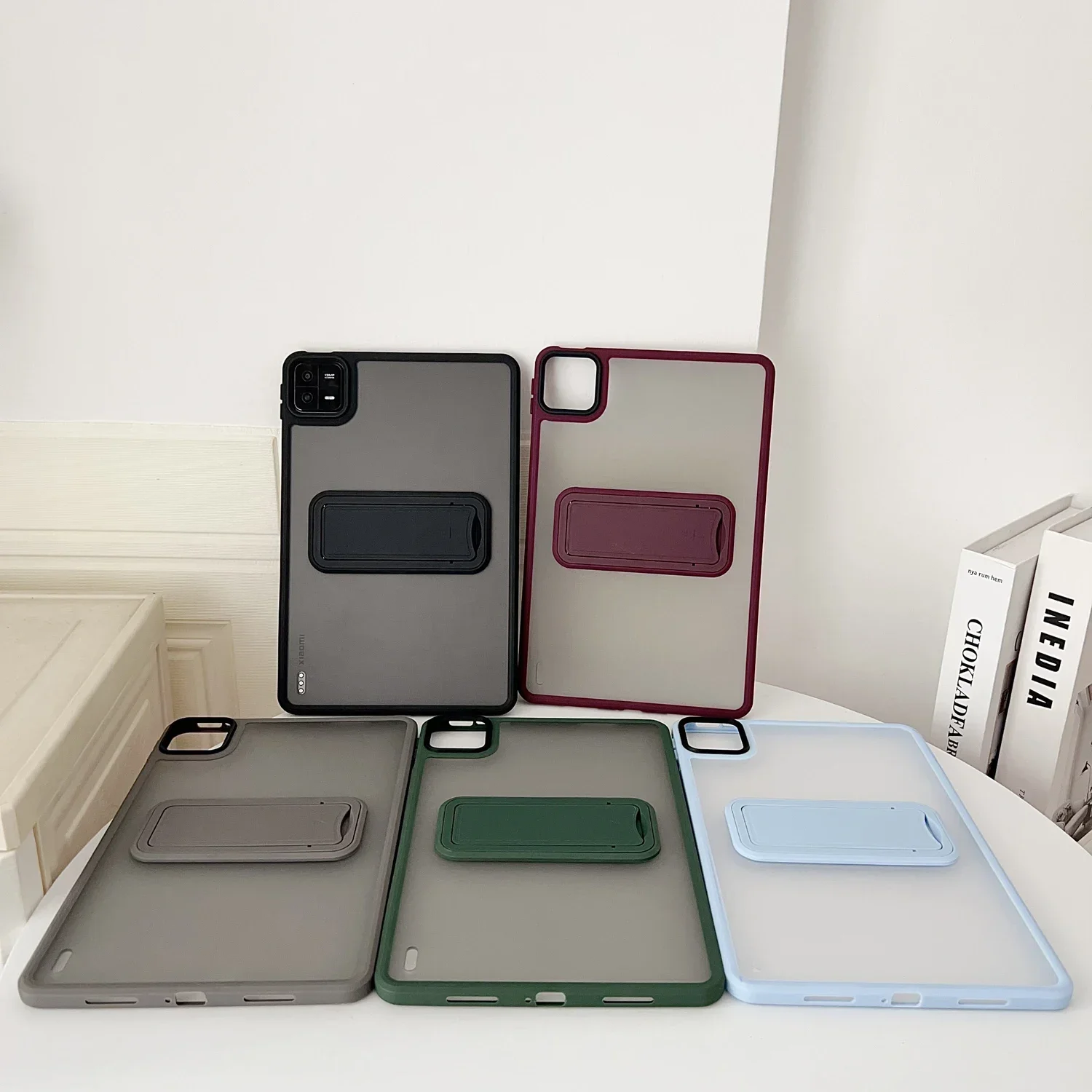 For Xiaomi MI Pad Case 6 7 5 Pro 6S Tablet Case Matte Stand Shockproof Hard Cover for Redmi Pad SE 11 8.7 Adjustable Kickstand