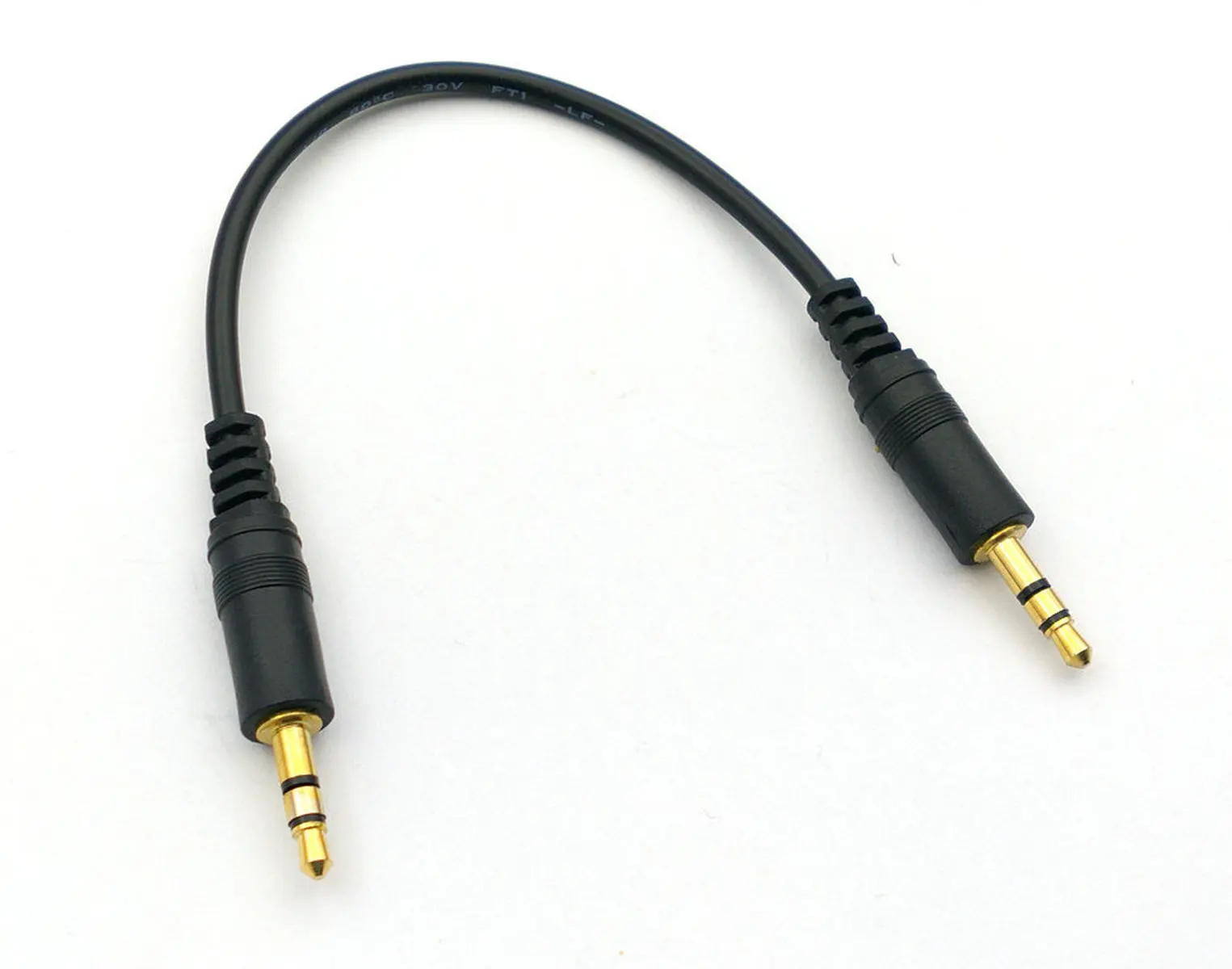 2 sztuk 3.5mm 1/8 mężczyzna mini wtyczka monofoniczny Stereo złącze audio kabel 15cm/20cm/30cm/50cm/100cm