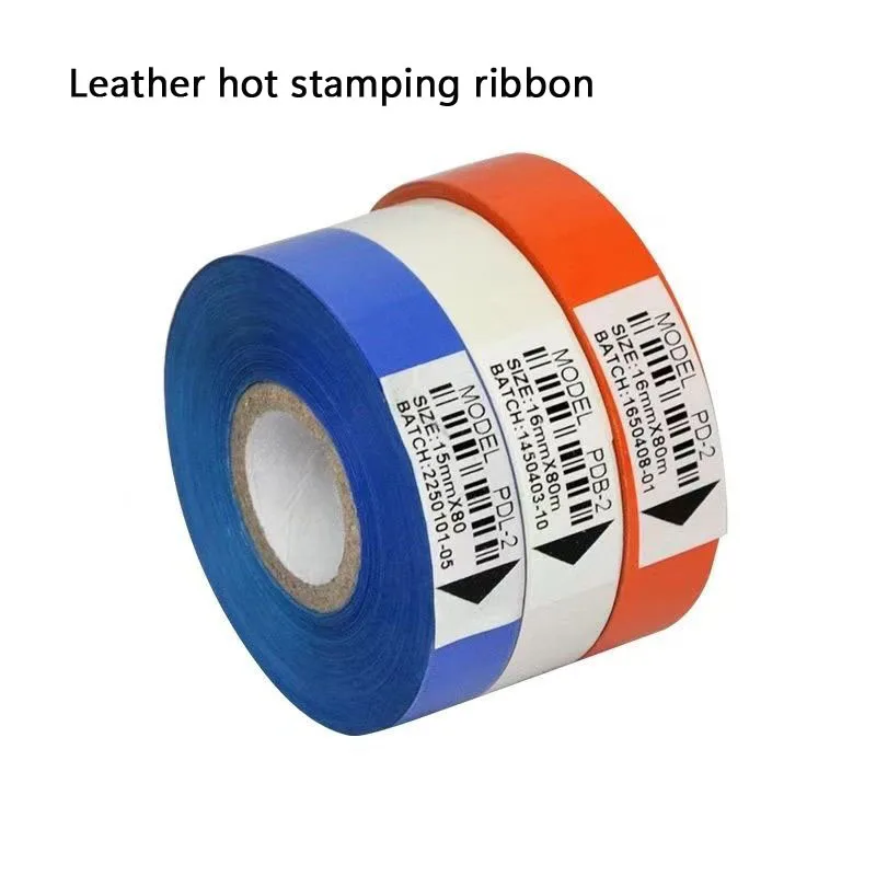

Leather color belt for PD2;Suitable for printing labels on various leather materials. black/ white/orange color belts