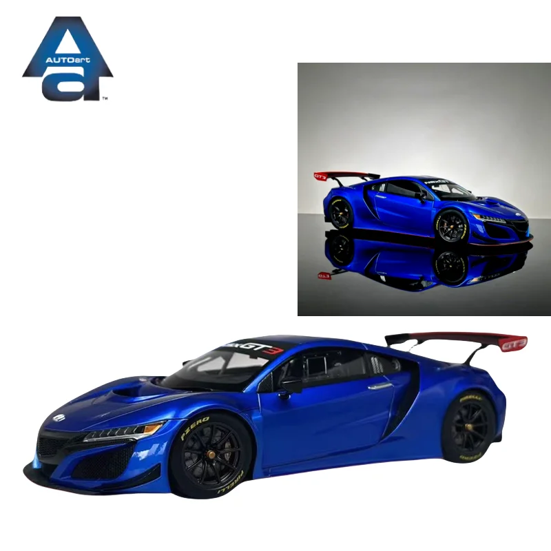 

In stock: 1:18 HONDA NSX GT3 2018 die-cast simulation alloy car model, boys' festival gift toy, adult decorative item