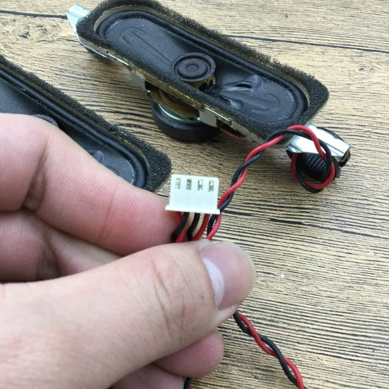 SOTAMIA 2PCS LCD TV Full Range Audio Speaker 16 Ohm 6W 3090 LCD Speaker General Electric Loudspeaker Update Suitable for TCL