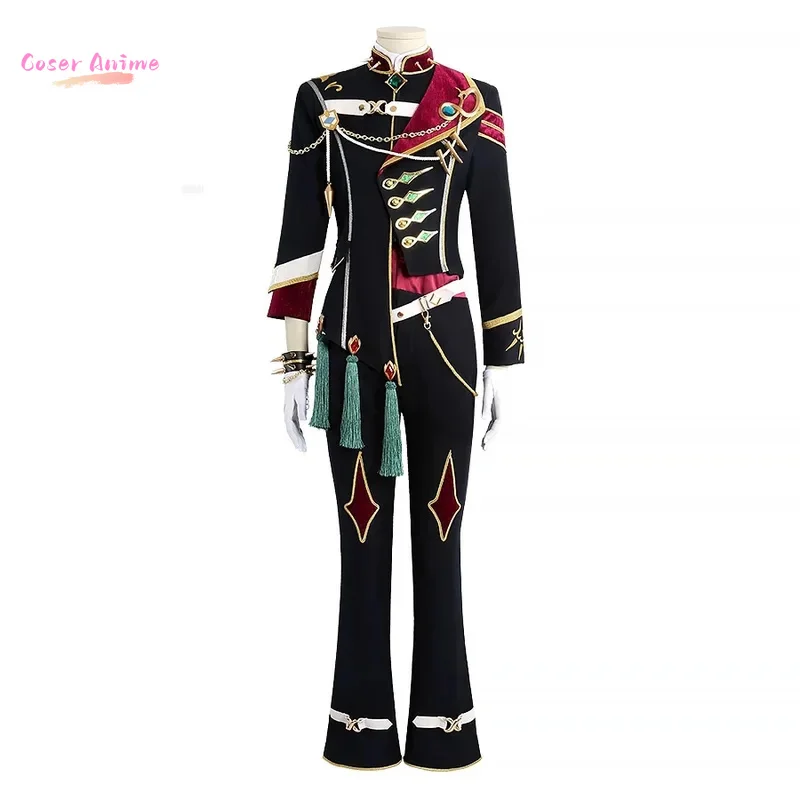 Ансамбль звезд Саэгуса Ибара Томоэ Хиё Сазанами Джун Ран Нагиса Косплей Костюм Униформа Хэллоуин Карнавал Вечеринка Рождество