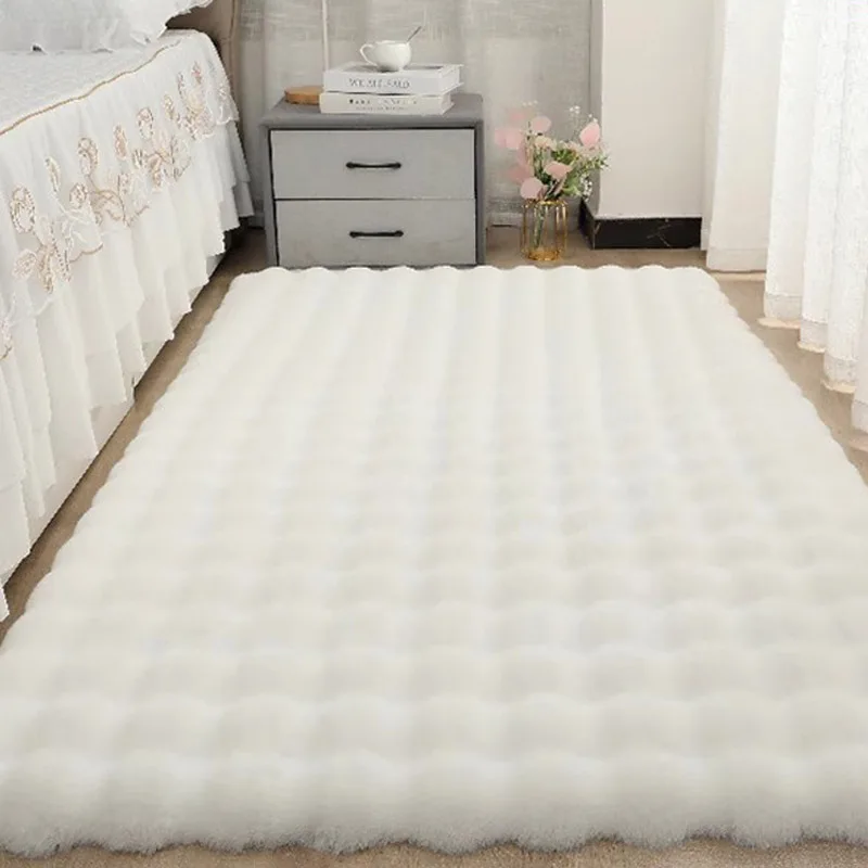 

Area Rugs for Living Room Bedroom, Soft Fluffy Shaggy Bedside Rug, Indoor Floor Carpet