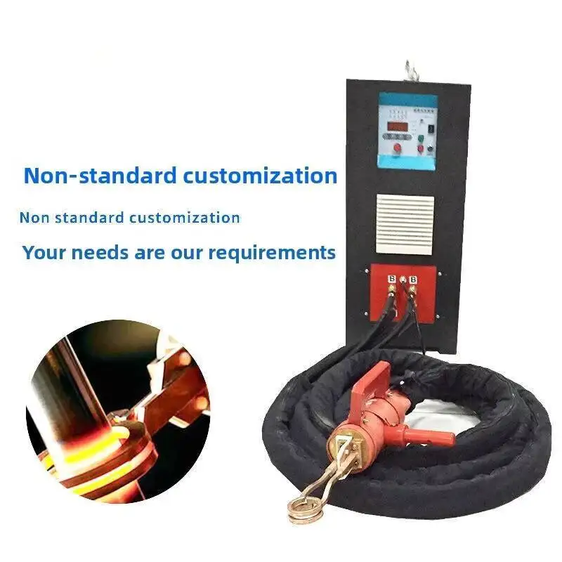 

Tube Stainless Steel Welding High Frequency Brazing Machine Handheld Induction Heating Copper Aluminum