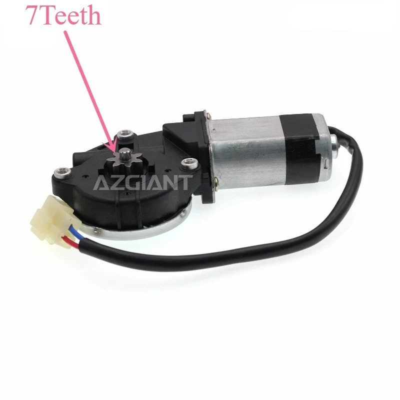 AZGIANT Car Window Glass Lifting Motor 3 Hole 7 Teeth 2PIN DC 12V  Auto Window Repair Kits Aftermarket Hot Sale DIY Car Repair