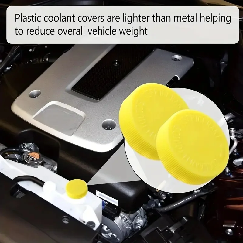 

For Infiniti For Nissan 21712-79900 Coolant Overflow Reservoir Cap Engine Radiator Tank Cover Fuel Tank Cap Car 2PCS