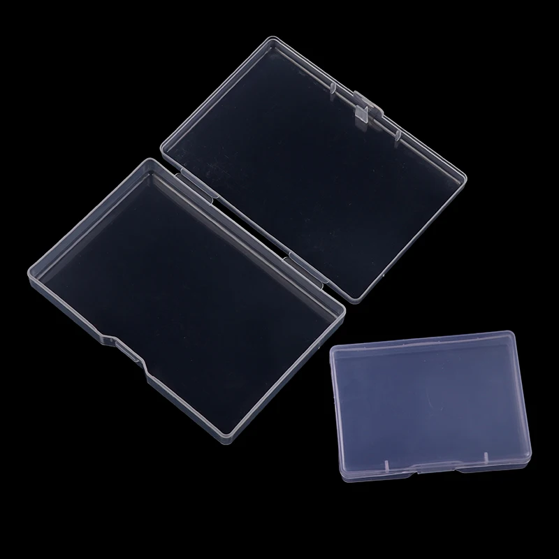 Plastic Transparent Box Rectangular Translucent Packing Box Storage Organizer Case Dustproof Durable Strong Jewelry Container