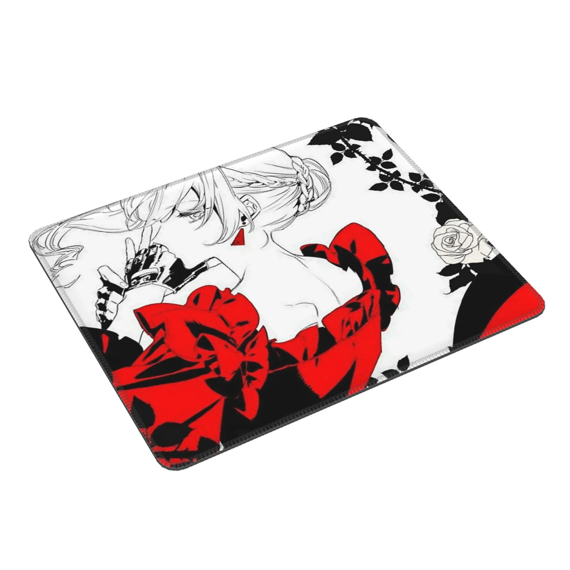 May I Ask for One Final Thing Anime Scarlet Mouse Pad Computer Keyboard Mouse Mat Gamer PC Laptop Desk Mat Office Table Mats