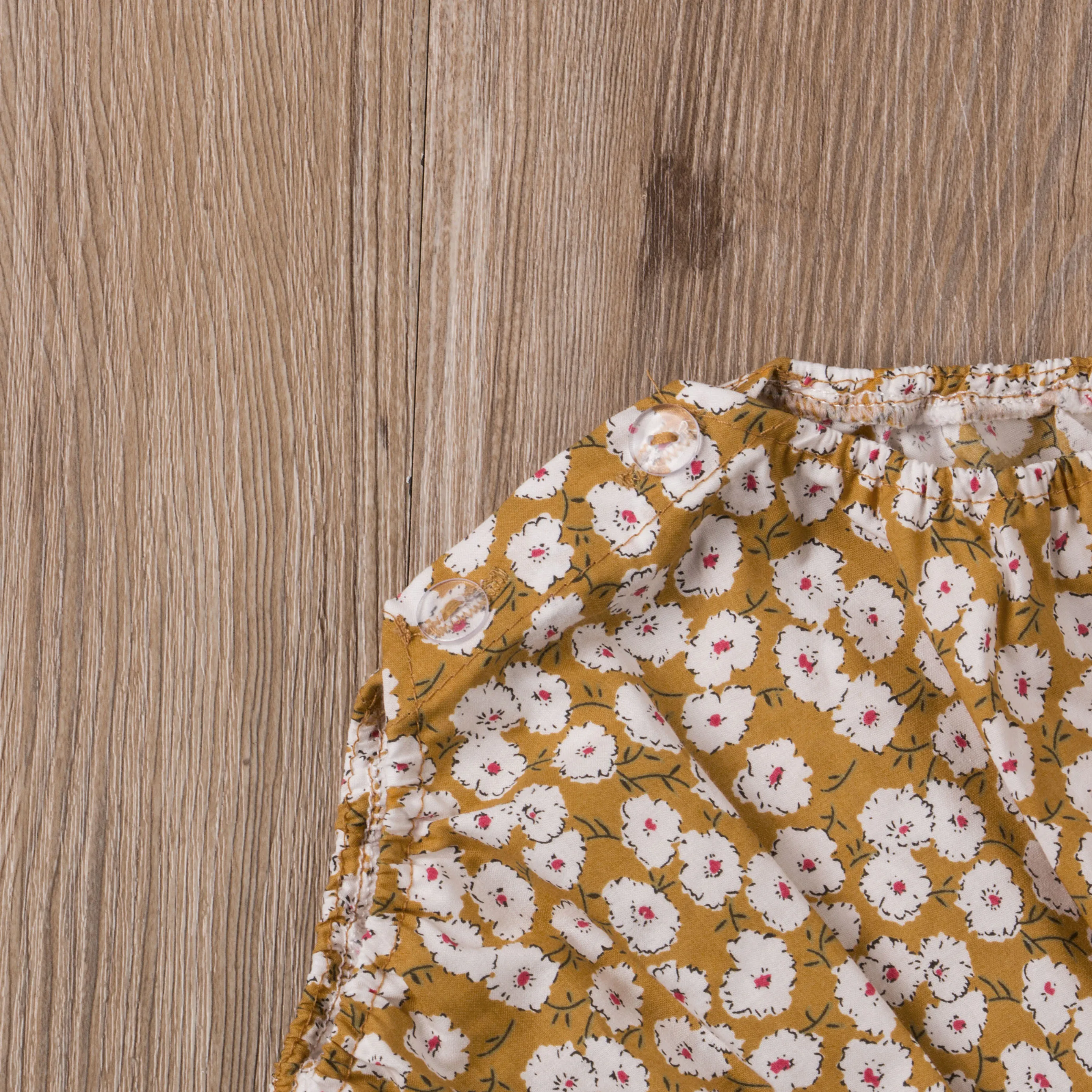 Комбинезон для новорожденных девочек с круглым вырезом и рукавами-крылышками, комбинезон с цветочным принтом и оборками, комбинезон, летняя одежда для младенцев