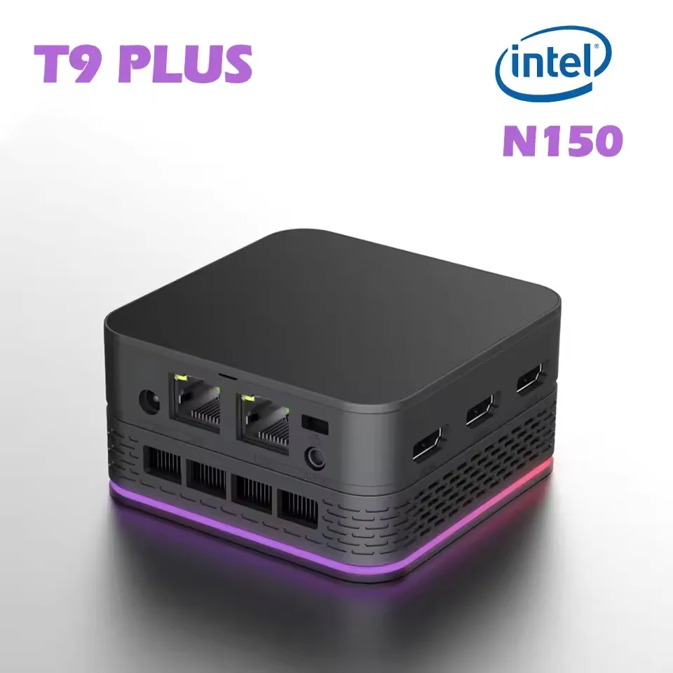 MINI PC Intel Twin Lake N150 16GB 512GB LPDDR5 M.2 2242 NGFF NVMe SSD Max 2TB WIFI Bluetooth Pocket Computer