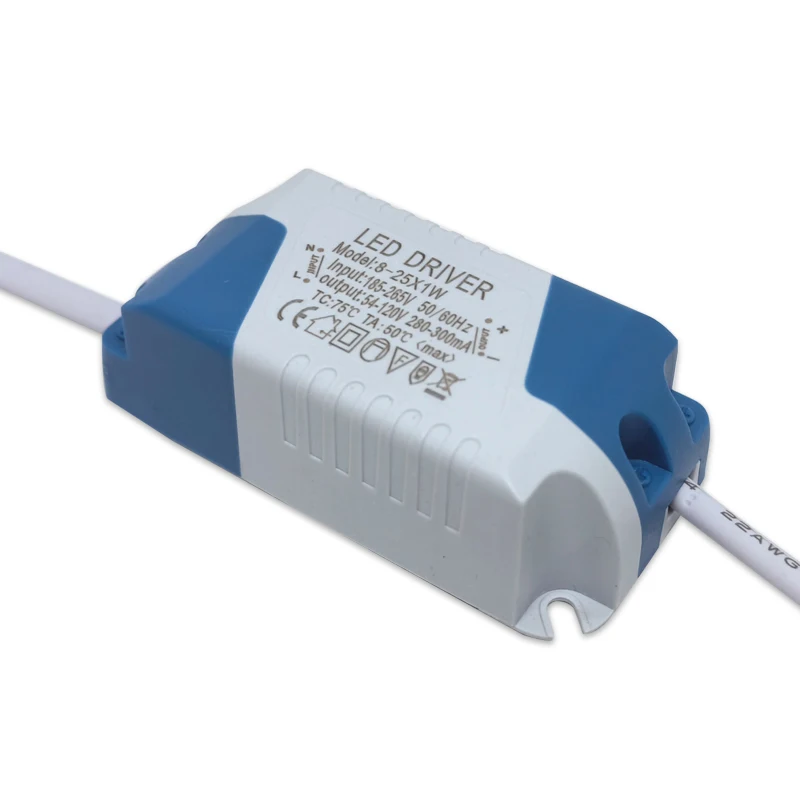 Transformador no aislado de 8-50W, AC220V, 12w, 18W, 24W, 36W, 48w, adecuado para fuente de alimentación externa para varias lámparas