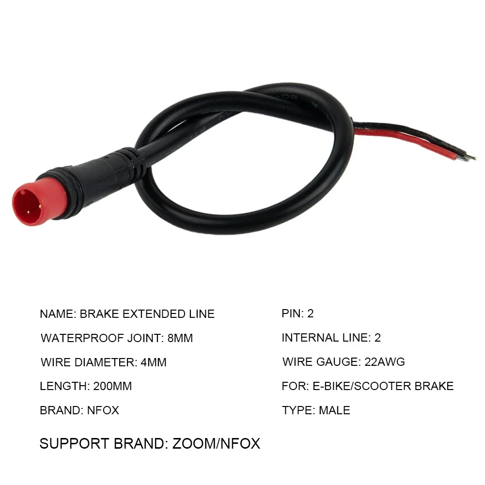 1Pc 20cm Ebike Display Connector 2/3/4/5/6 Pin Cable Waterproof Connector Signal Line E-Bike Replacement Parts  N E W