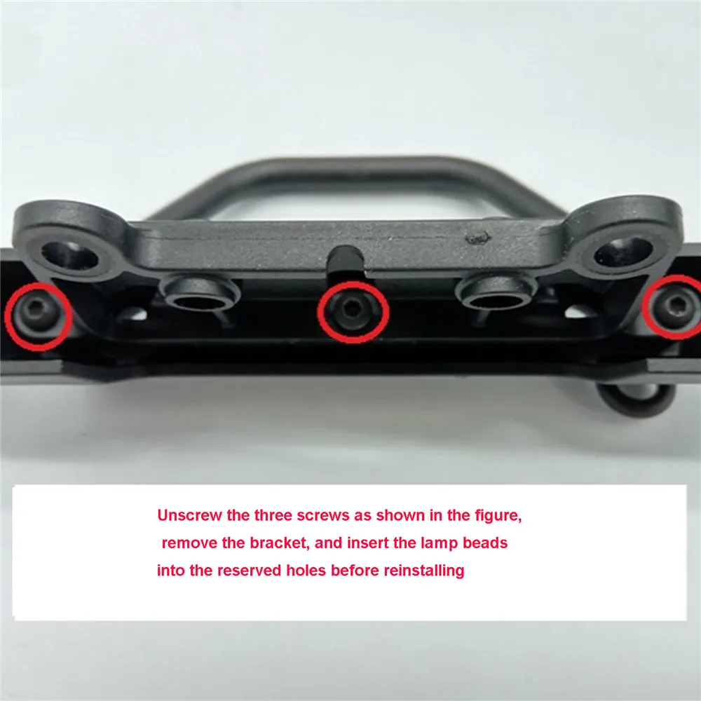 إضاءة مقاومة للماء الربط أضواء لتقوم بها بنفسك تعديل أطقم ل MST CFX-W JP1 1/8 مقياس محاكاة تسلق RC سيارة قذيفة ترقية أجزاء #3