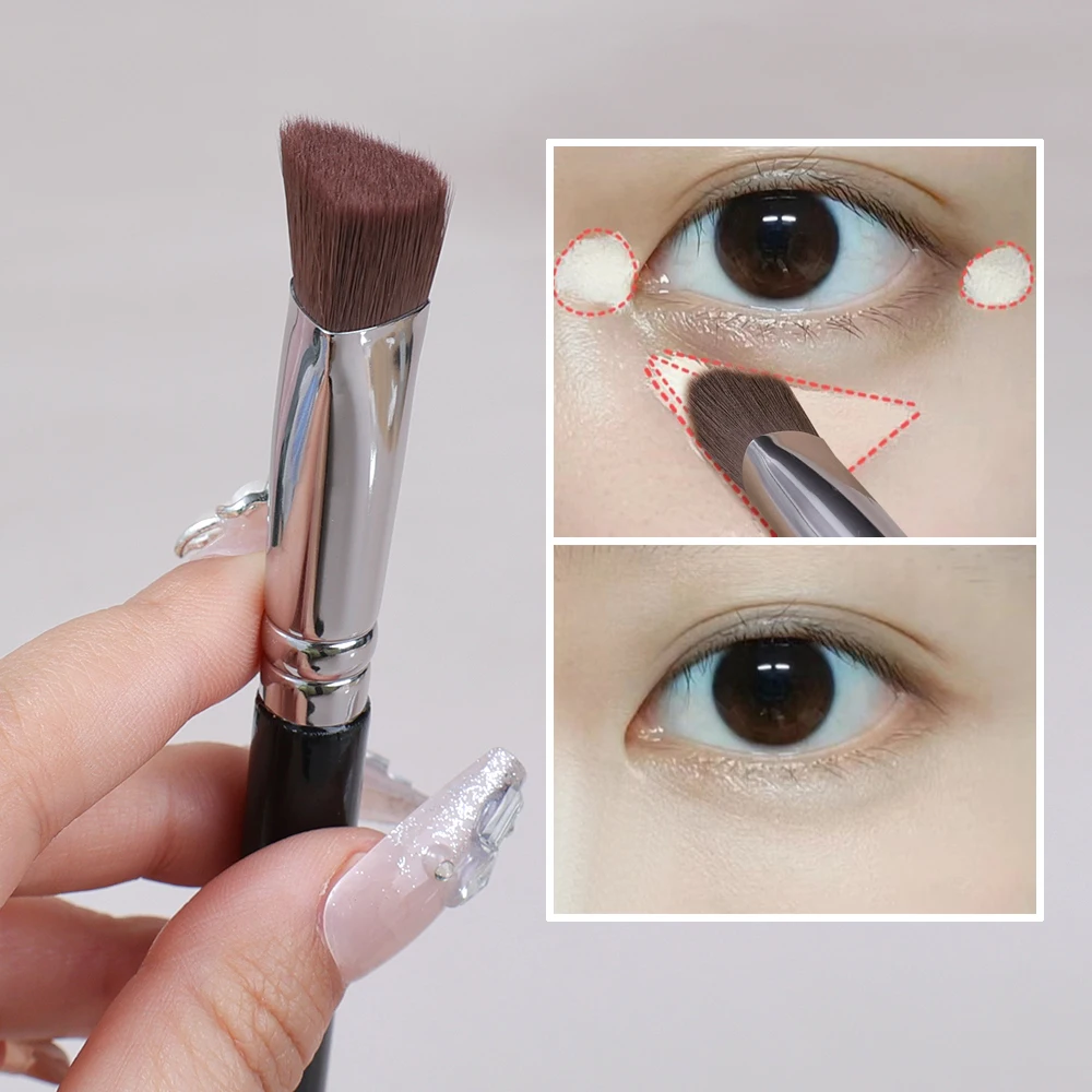 Dreieck Foundation Concealer Pinsel abgewinkelt Gesicht Kontur Text marker Pinsel Abdeckung unter Augen Augenringe Make-up Pinsel Werkzeuge