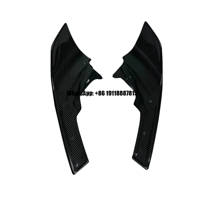 

for BMW F87 M2 2016-2022 MP Style carbon fiber front lip Wrap angle car Front Bumper Spoiler Front deflector