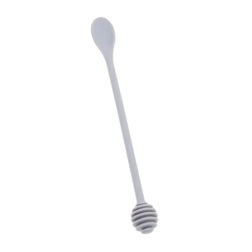 Silicone Mixing Spoon 25cm Syrup Dipper Silicone Honey Dipper Stick Honey Spoon For Drizzle Honey