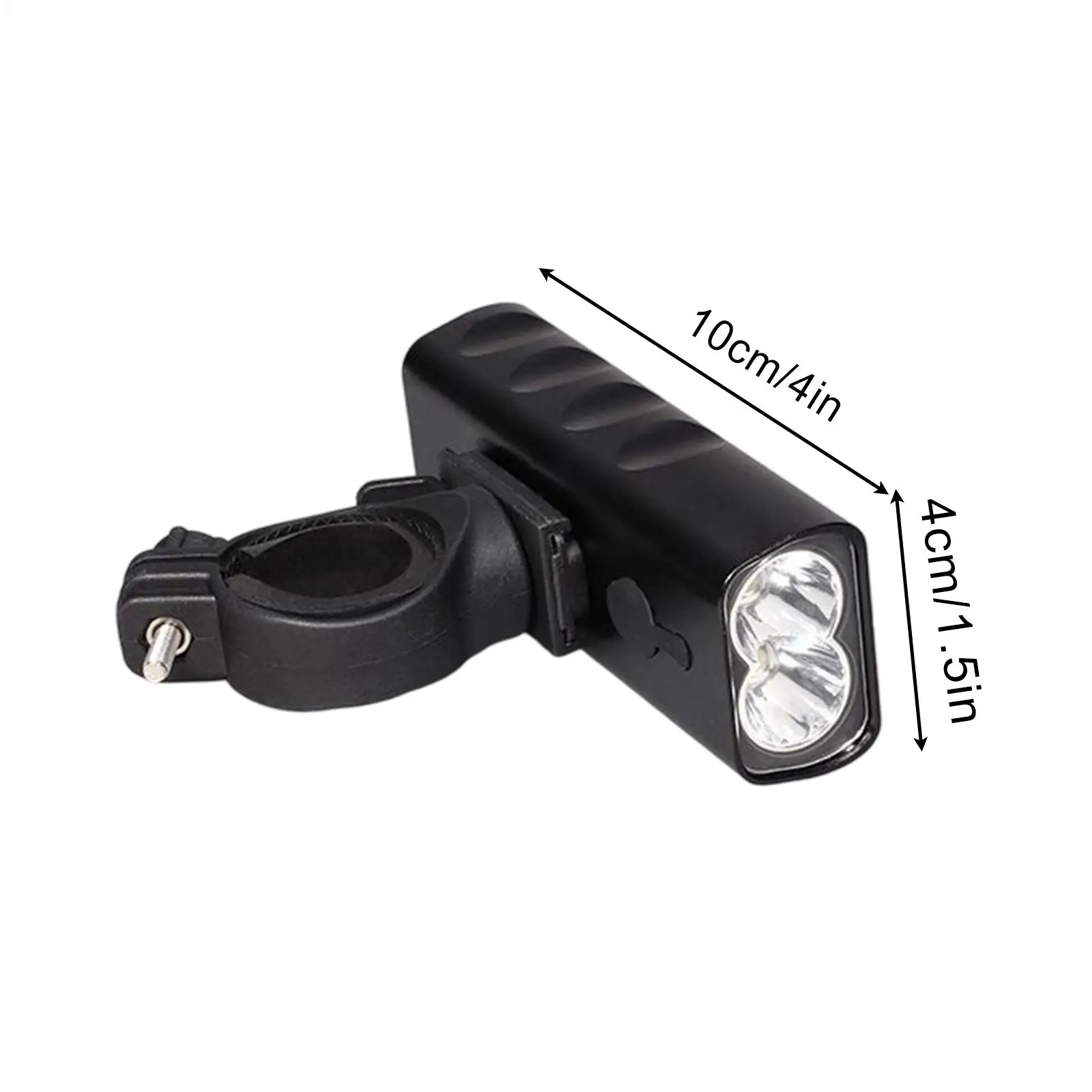 أضواء الدراجة LED مقاوم للماء USB قابلة للشحن مانعة لتسرب الماء المصابيح الأمامية للدراجة LED مصباح يدوي لركوب الدراجات الليلية على الطرق #6