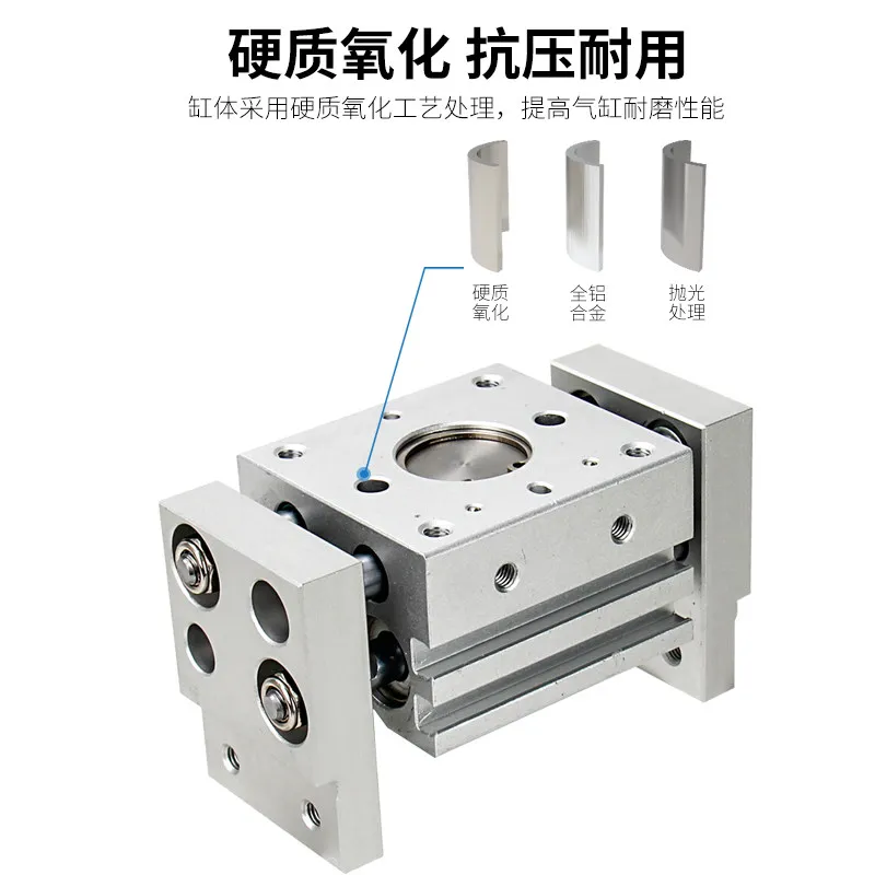 SMC open and close finger cylinder parallel jaw MHL2-10D 16D 20D25D32D40D/D1/D2