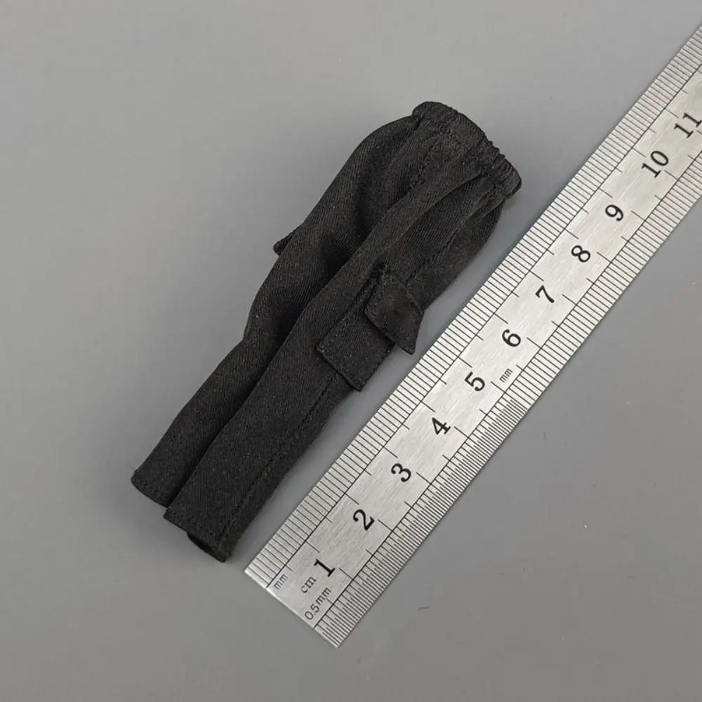 Alta calidad, 6 estilos, pantalones de bolsillo, camisetas sin mangas de algodón, mangas, figura de soldado, accesorio 1/12 soldado en miniatura