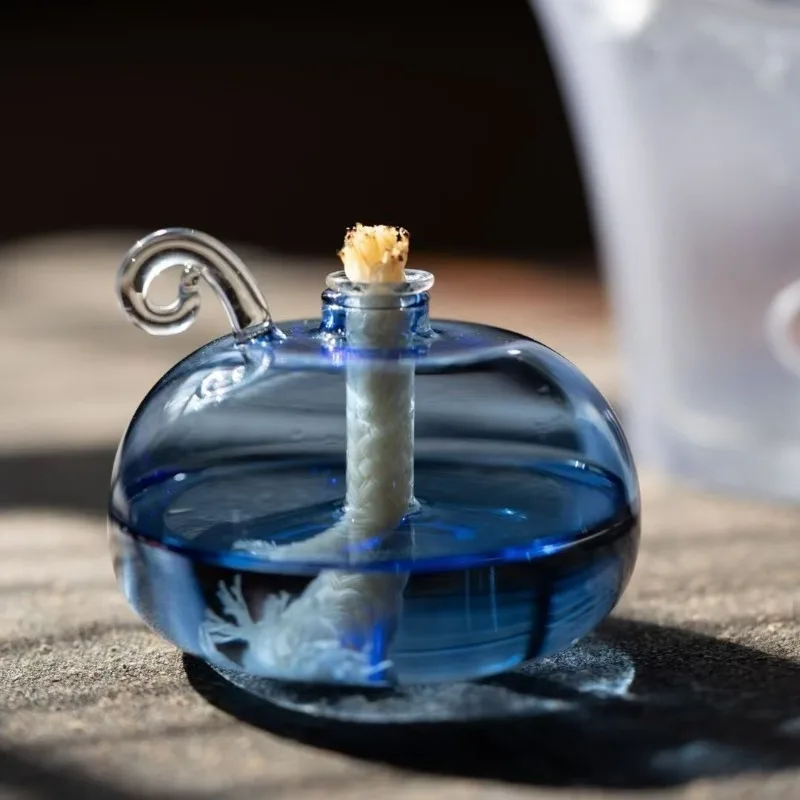 high borosilicate glass alcohol Warm tea brewing tea stove Oil lamp Outdoor portable tea with alcohol lamp Ghee lamp