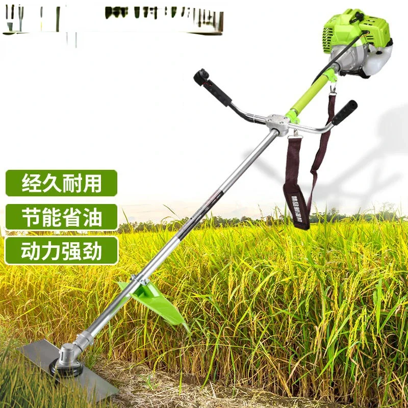 2022 new upgrade Multi-function small wasteland weeding and loosening lawn mower 2 stroke high-power brush cutter