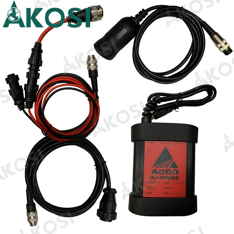 Диагностика грузовика для AGCO CANUSB, диагностический инструмент для сельскохозяйственной техники AG-CO электронное средство диагностики