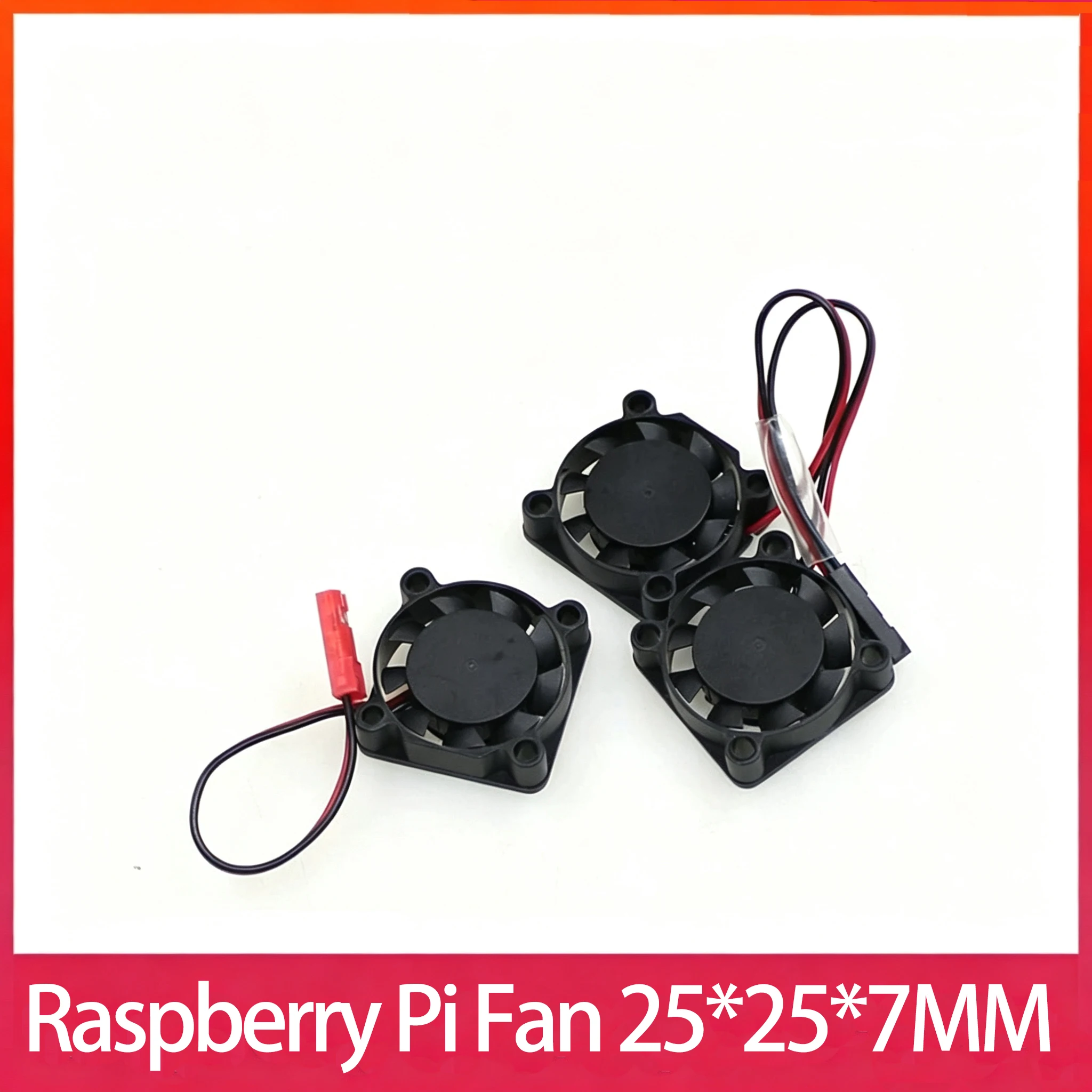 

Raspberry Pi cooling Fan Raspberry Pi 3B+/4B 25 * 25 * 7mm motherboard single and double cooling Fans