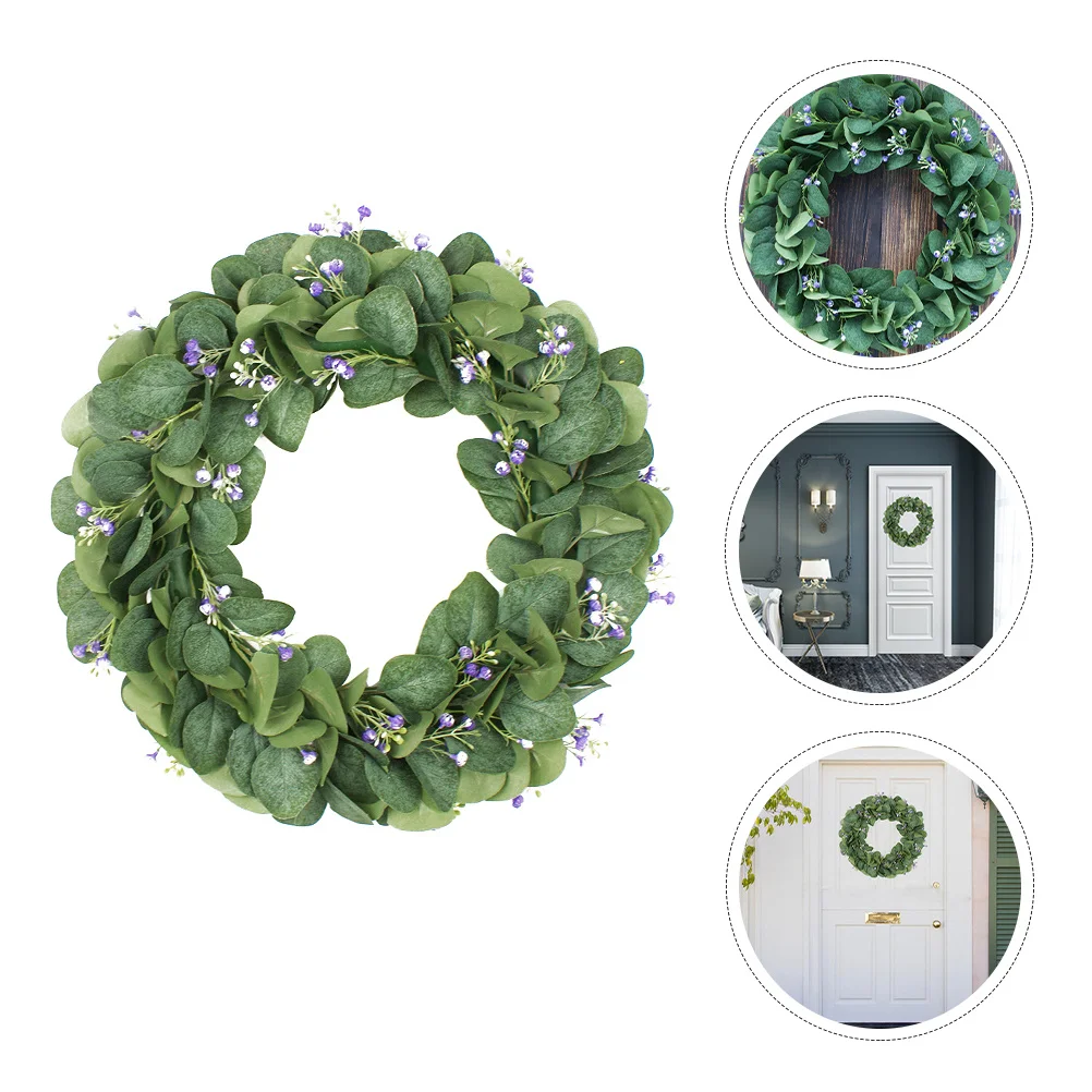 

Simulation Leaf Garland Wedding Party Pendant Door Hanging Garland Creative Wall Hanging Wreath Emulation Wreath