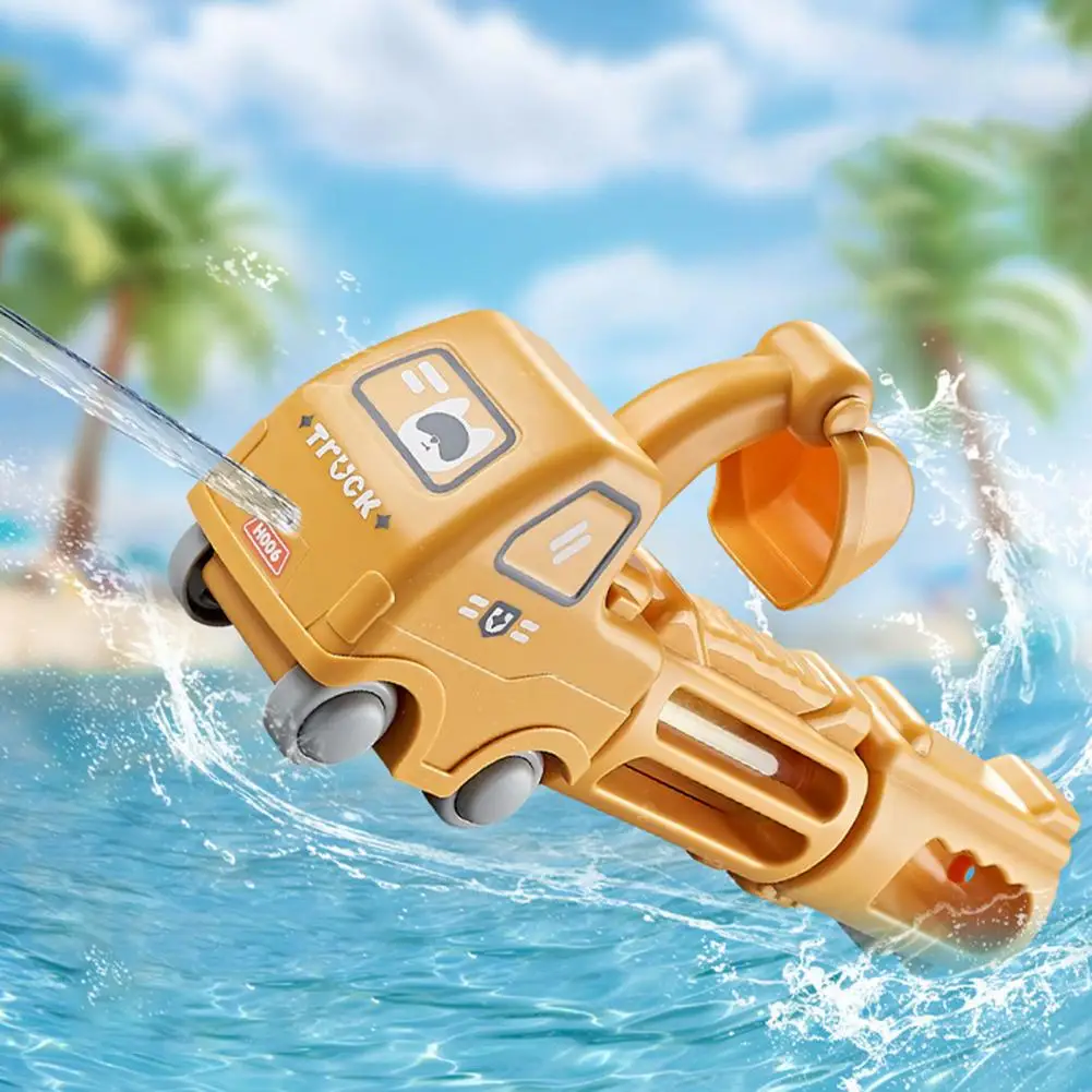 引き出し式デザインの水遊びおもちゃ、子供向けのエキサイティングな屋外水遊びおもちゃセット、動くプルバックシューターで楽しく遊べます