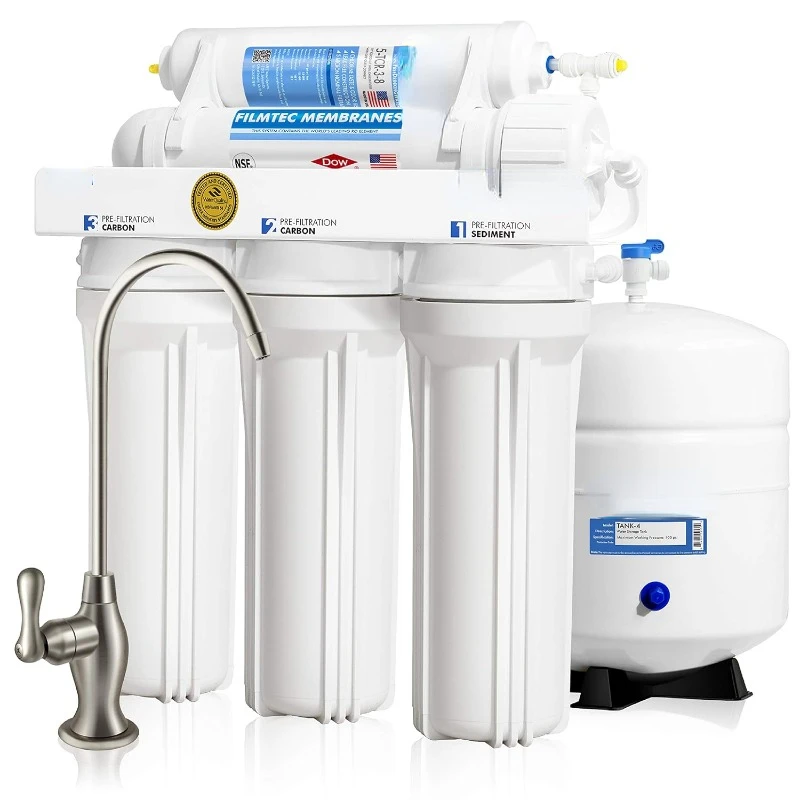 

Ultimate RO-Hi Top Tier Supreme Certified High Output Fast Flow Ultra Safe Reverse Osmosis Drinking Water Filter System